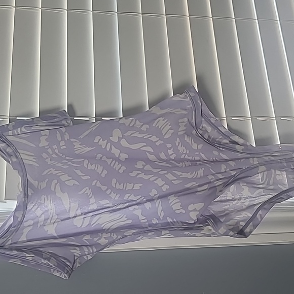 Skims Lilac Swirl Bodysuit - Picture 4 of 4